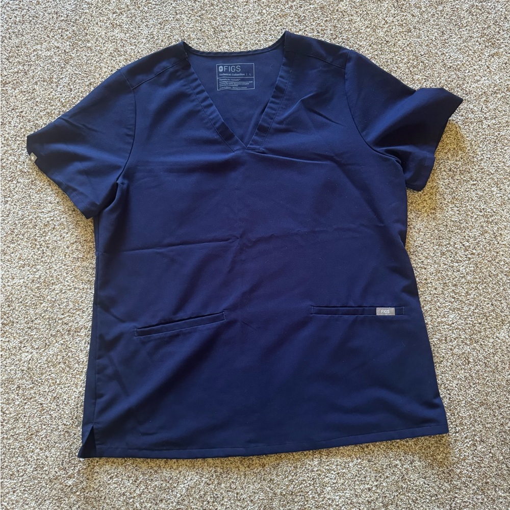 Figs Casma Three-Pocket Scrub Top